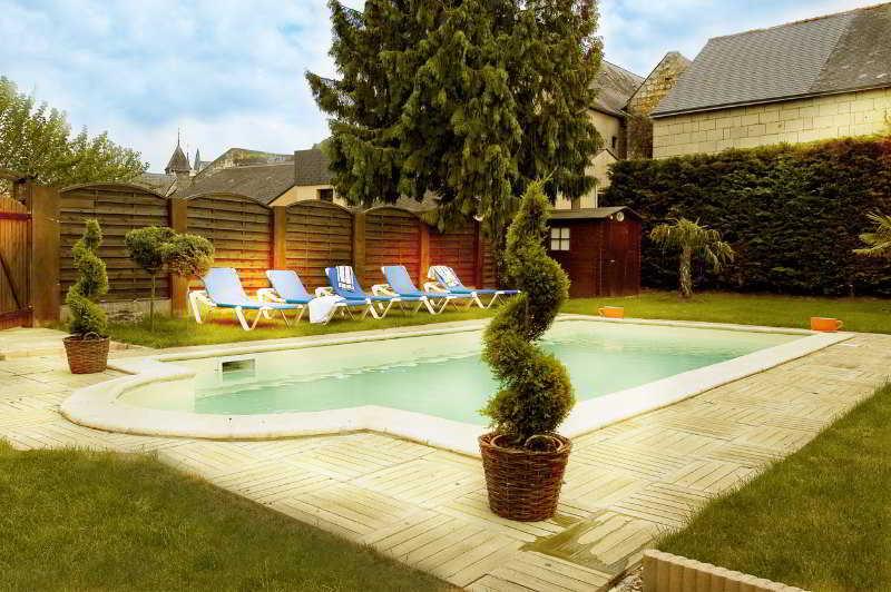 Logis Hotel La Croix Blanche Fontevraud Kültér fotó