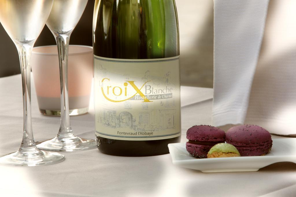 Logis Hotel La Croix Blanche Fontevraud Kültér fotó